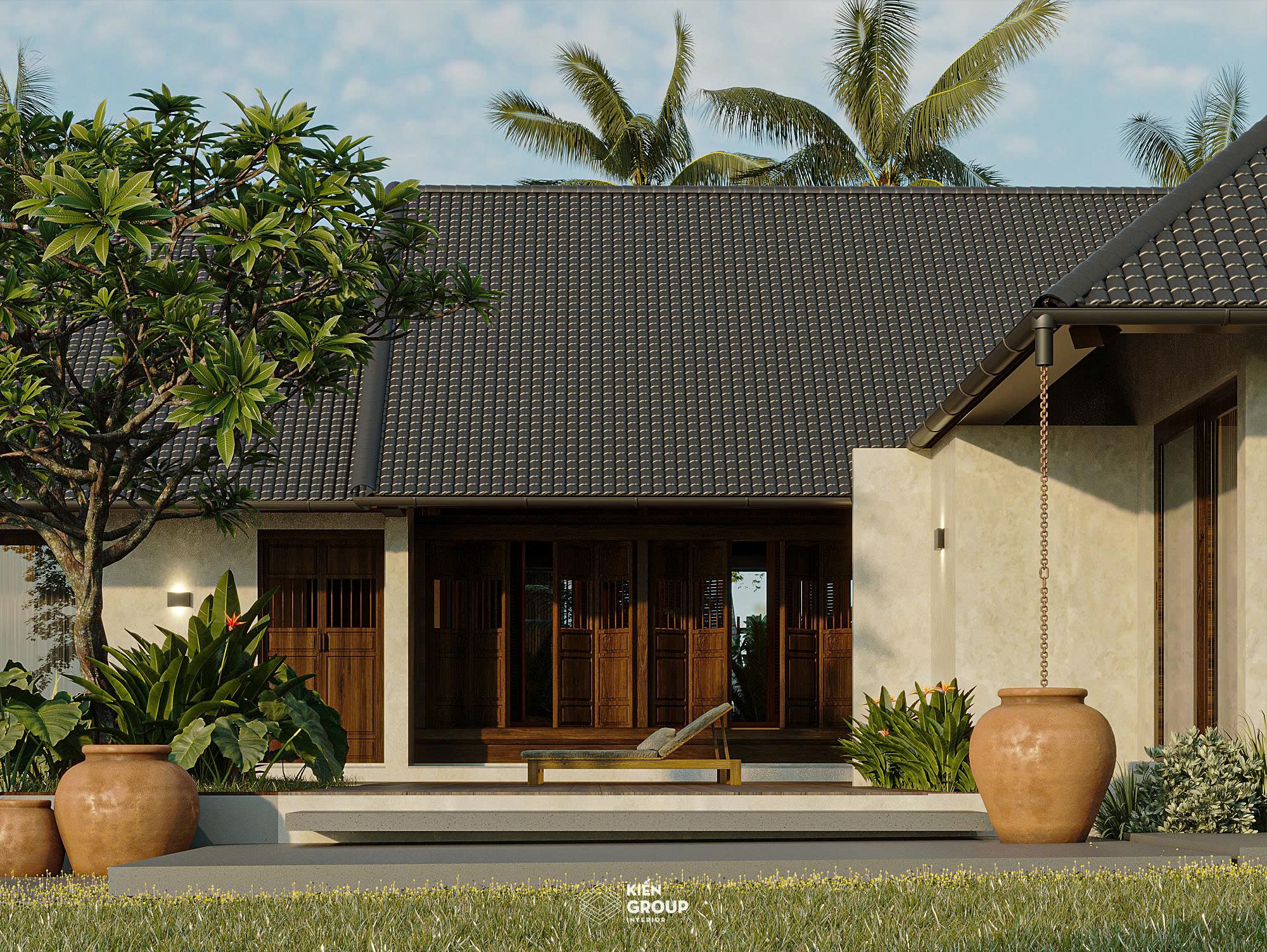 [HN] KIẾN TRÚC & NỘI THẤT NHÀ VƯỜN BA VÌ | HÀ NỘI